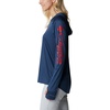 image:imageColumbia Womens Tidal Tee HoodieCarbonRed Spark Logo