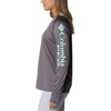image:imageColumbia Womens Tidal Tee HoodieCity GreyMint Cay Logo