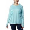 image:imageColumbia Womens Tidal Tee HoodieClear BlueWhite Logo