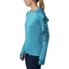 image:imageColumbia Womens Tidal Tee HoodieClear WaterCollegiate Navy Logo