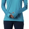 image:imageColumbia Womens Tidal Tee HoodieClear WaterCollegiate Navy Logo