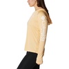 image:imageColumbia Womens Tidal Tee HoodieCocoa ButterWhite Logo