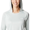image:imageColumbia Womens Tidal Tee HoodieCool GreenWhite Logo