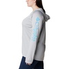 image:imageColumbia Womens Tidal Tee HoodieCool GreyRiptide Logo