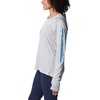 image:imageColumbia Womens Tidal Tee HoodieCool GreyRiptide Logo