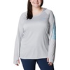 image:imageColumbia Womens Tidal Tee HoodieCool GreyRiptide Logo