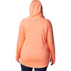 image:imageColumbia Womens Tidal Tee HoodieCoral GlowWhite Logo