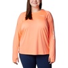 image:imageColumbia Womens Tidal Tee HoodieCoral GlowWhite Logo