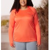 image:imageColumbia Womens Tidal Tee HoodieCorangeLight Coral Logo