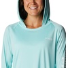 image:imageColumbia Womens Tidal Tee HoodieGulf StreamWhite Logo