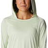 image:imageColumbia Womens Tidal Tee HoodieLight LimeWhite Logo