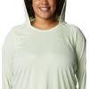 image:imageColumbia Womens Tidal Tee HoodieLight LimeWhite Logo