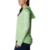 image:imageColumbia Womens Tidal Tee HoodieLime GlowWhite Logo