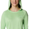 image:imageColumbia Womens Tidal Tee HoodieLime GlowWhite Logo