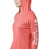 image:imageColumbia Womens Tidal Tee HoodieLycheeWhite Logo