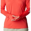 image:imageColumbia Womens Tidal Tee HoodieRed HibiscusWhite Logo
