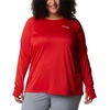 image:imageColumbia Womens Tidal Tee HoodieRed SparkWhite Logo
