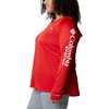 image:imageColumbia Womens Tidal Tee HoodieRed SparkWhite Logo