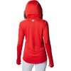 image:imageColumbia Womens Tidal Tee HoodieRed SparkWhite Logo
