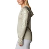 image:imageColumbia Womens Tidal Tee HoodieSafariLight Lime Logo