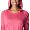 image:imageColumbia Womens Tidal Tee HoodieUltra PinkViolet Sea Logo