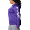 image:imageColumbia Womens Tidal Tee HoodieVivid PurpleWhite Logo