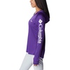 image:imageColumbia Womens Tidal Tee HoodieVivid PurpleWhite Logo