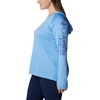 image:imageColumbia Womens Tidal Tee HoodieWhite CapBluebell Logo