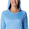 image:imageColumbia Womens Tidal Tee HoodieWhite CapBluebell Logo