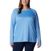 image:imageColumbia Womens Tidal Tee HoodieWhite CapBluebell Logo