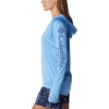 image:imageColumbia Womens Tidal Tee HoodieWhite CapBluebell Logo
