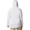 image:imageColumbia Womens Tidal Tee HoodieWhiteCirrus Grey Logo