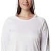image:imageColumbia Womens Tidal Tee HoodieWhiteCirrus Grey Logo