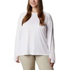 image:imageColumbia Womens Tidal Tee HoodieWhiteCirrus Grey Logo