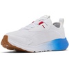 White/Vivid Blue