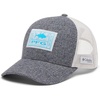 image:imageColumbia UnisexAdult PFG Patch Mesh Snap BackCapGrill HeatherCool Greyon the Line Tuna