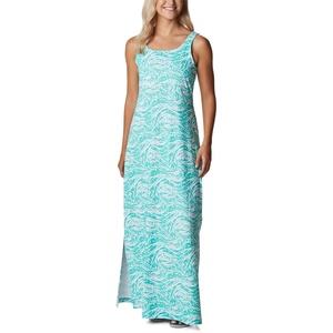 image:imageColumbia Freezer Maxi DressElectric Turquoise Swirlscape