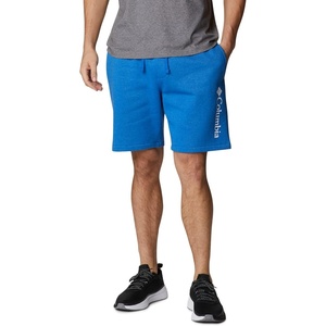 image:imageColumbia Mens Columbia Trek ShortBright Indigo HeatherWhite Vertical Logo