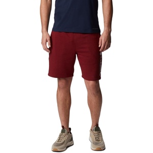 image:imageColumbia Mens Columbia Trek ShortRed JasperWhite Vertical Logo