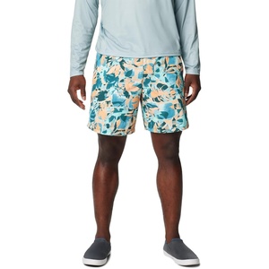 image:imageColumbia Mens Super Backcast II Water ShortMidnight Teal Ikat Palms