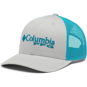 image:imageColumbia Womens PFG Mesh Ball CapCool GreyOcean TealPfg