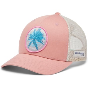 image:imageColumbia Womens PFG Mesh Ball CapSandalwood PinkFossilPfg Palms