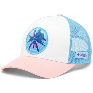 image:imageColumbia Womens PFG Mesh Ball CapWhiteSorbetWhite CapPfg Palms