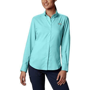 image:imageColumbia Womens PFG Tamiami II Long Sleeve ShirtClear Blue