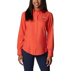 image:imageColumbia Womens PFG Tamiami II Long Sleeve ShirtCorange