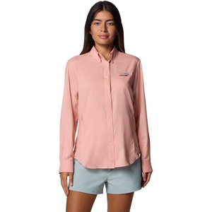 image:imageColumbia Womens PFG Tamiami II Long Sleeve ShirtFaux Pink