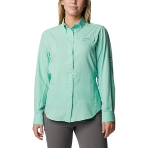 image:imageColumbia Womens PFG Tamiami II Long Sleeve ShirtKelp