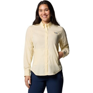 image:imageColumbia Womens PFG Tamiami II Long Sleeve ShirtLemon Wash