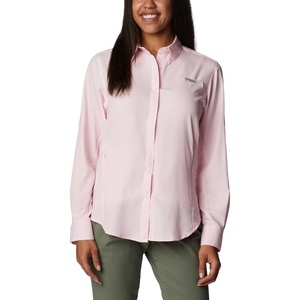 image:imageColumbia Womens PFG Tamiami II Long Sleeve ShirtSatin Pink