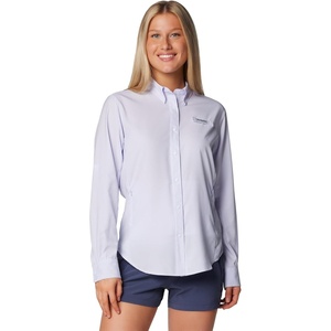 image:imageColumbia Womens PFG Tamiami II Long Sleeve ShirtSnowdrift